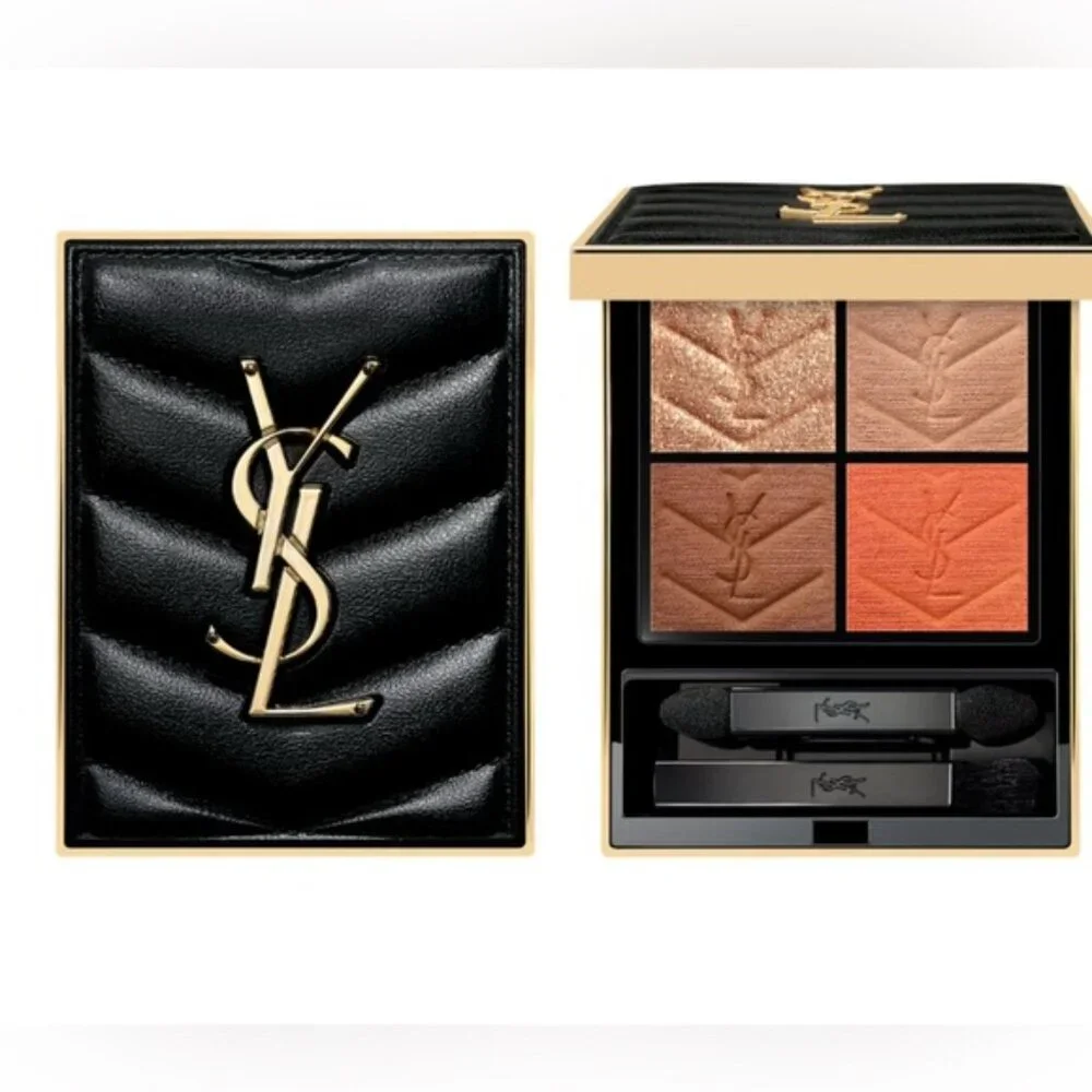 Yves Saint Laurent YSL couture mini clutch Eyeshadow Palette Over Orange 810